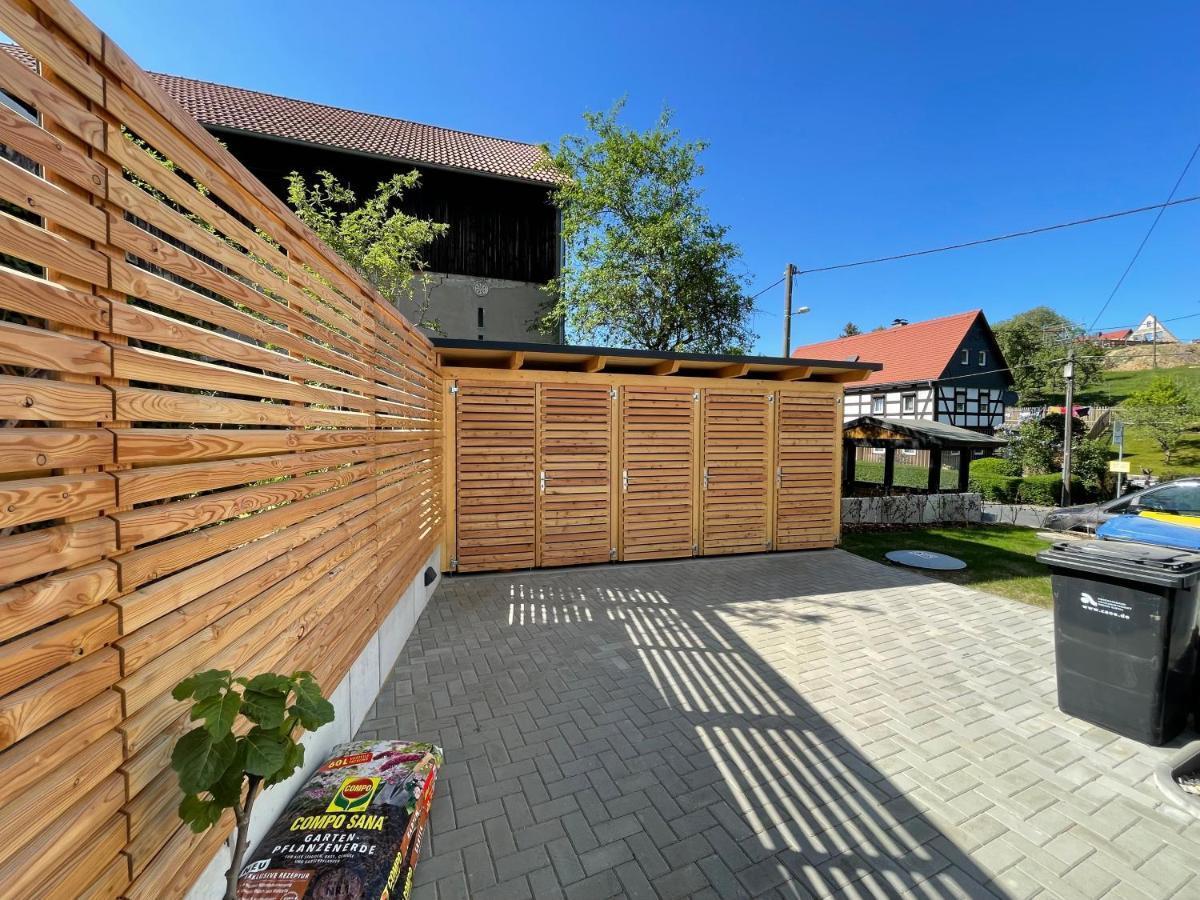 Neues Ferienhaus Kurort Gohrisch Dış mekan fotoğraf