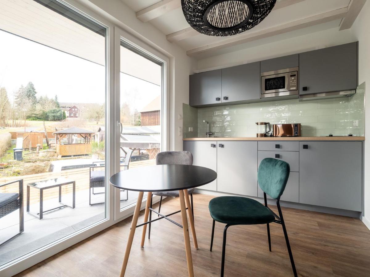 Neues Ferienhaus Kurort Gohrisch Dış mekan fotoğraf